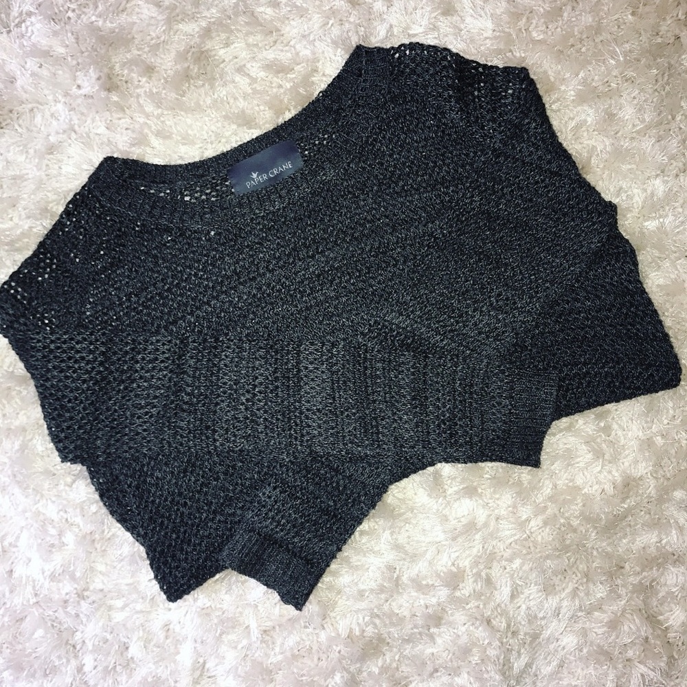 Gray sweater